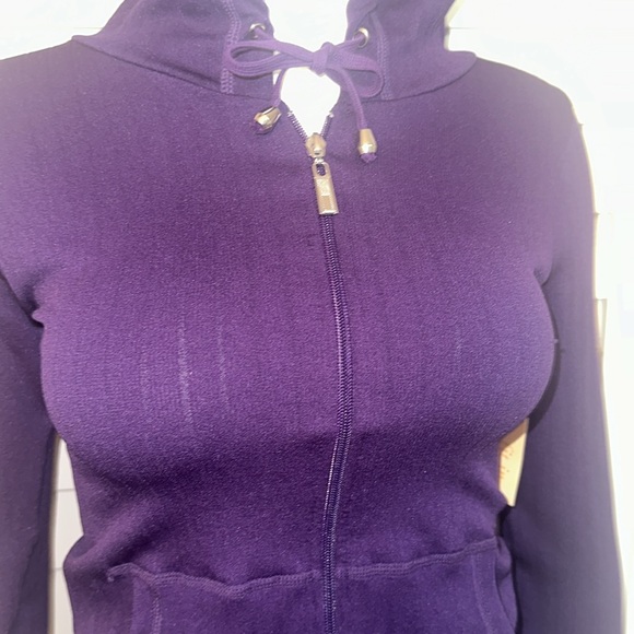 NWT WOMENS “FIT IN “  ribbed style purple activewear size : ONE SIZE - Picture 5 of 14
